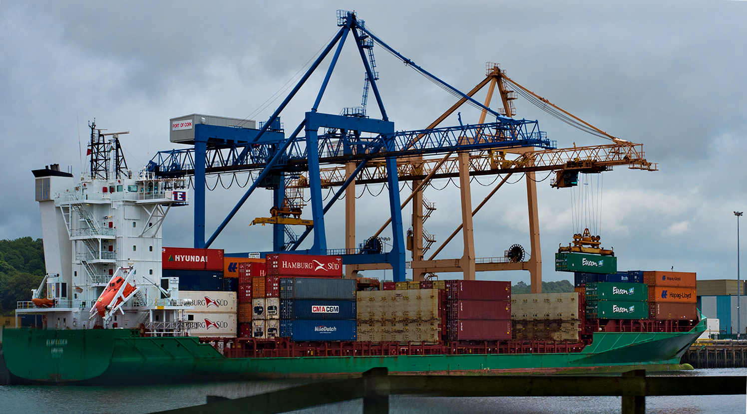 container ship