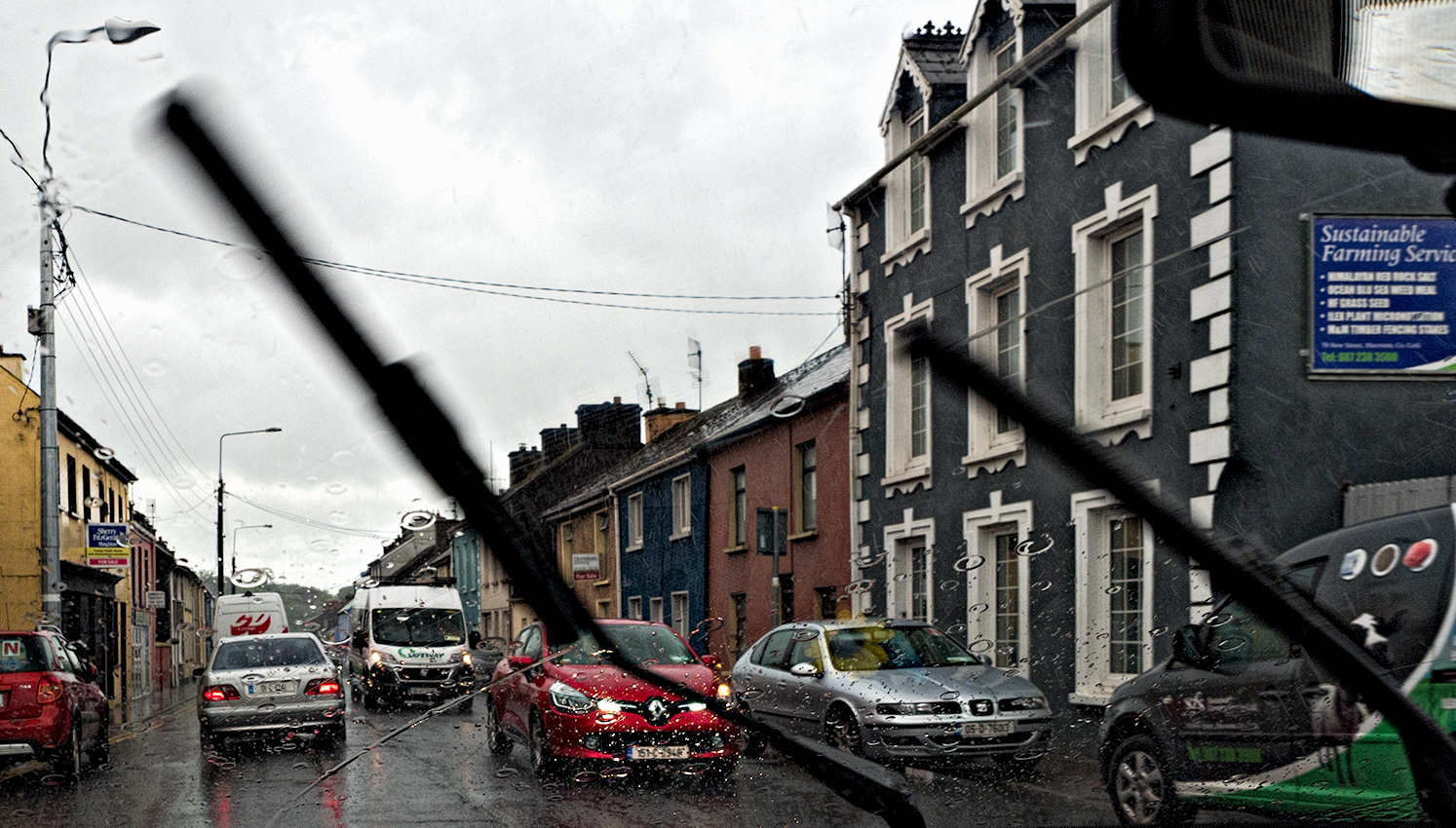 Ireland in the rain