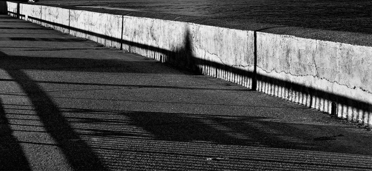 textures, light, shadow, patterns - color version below