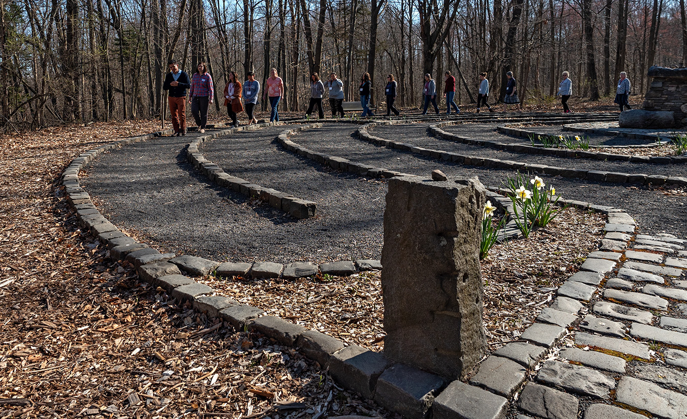 walking the labyrinth 