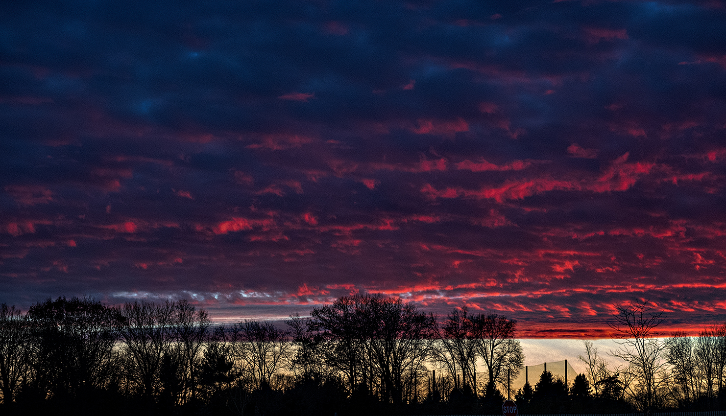 winter light & clouds