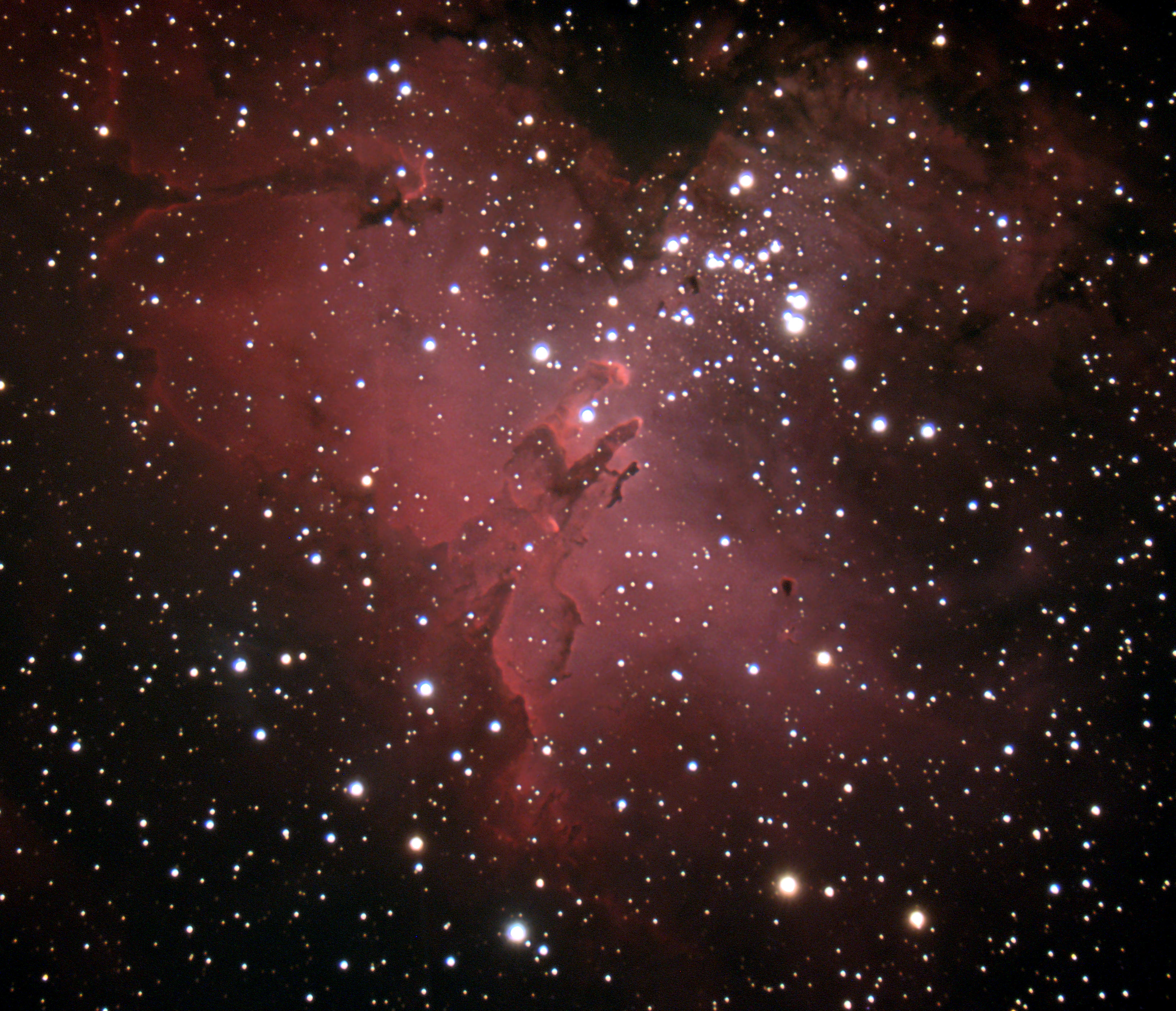 M16 - The Eagle Nebula in Serpens 22-Apr-2017