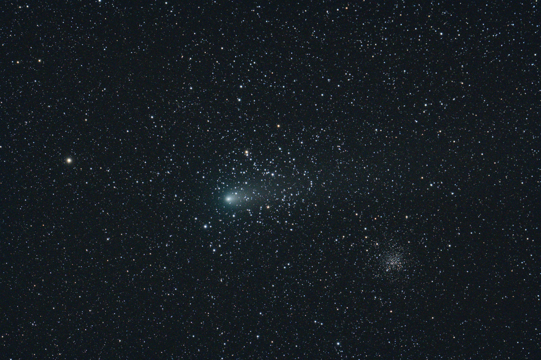Comet 21P/Giacobini-Zinner in Gemini 15-Sep-2018