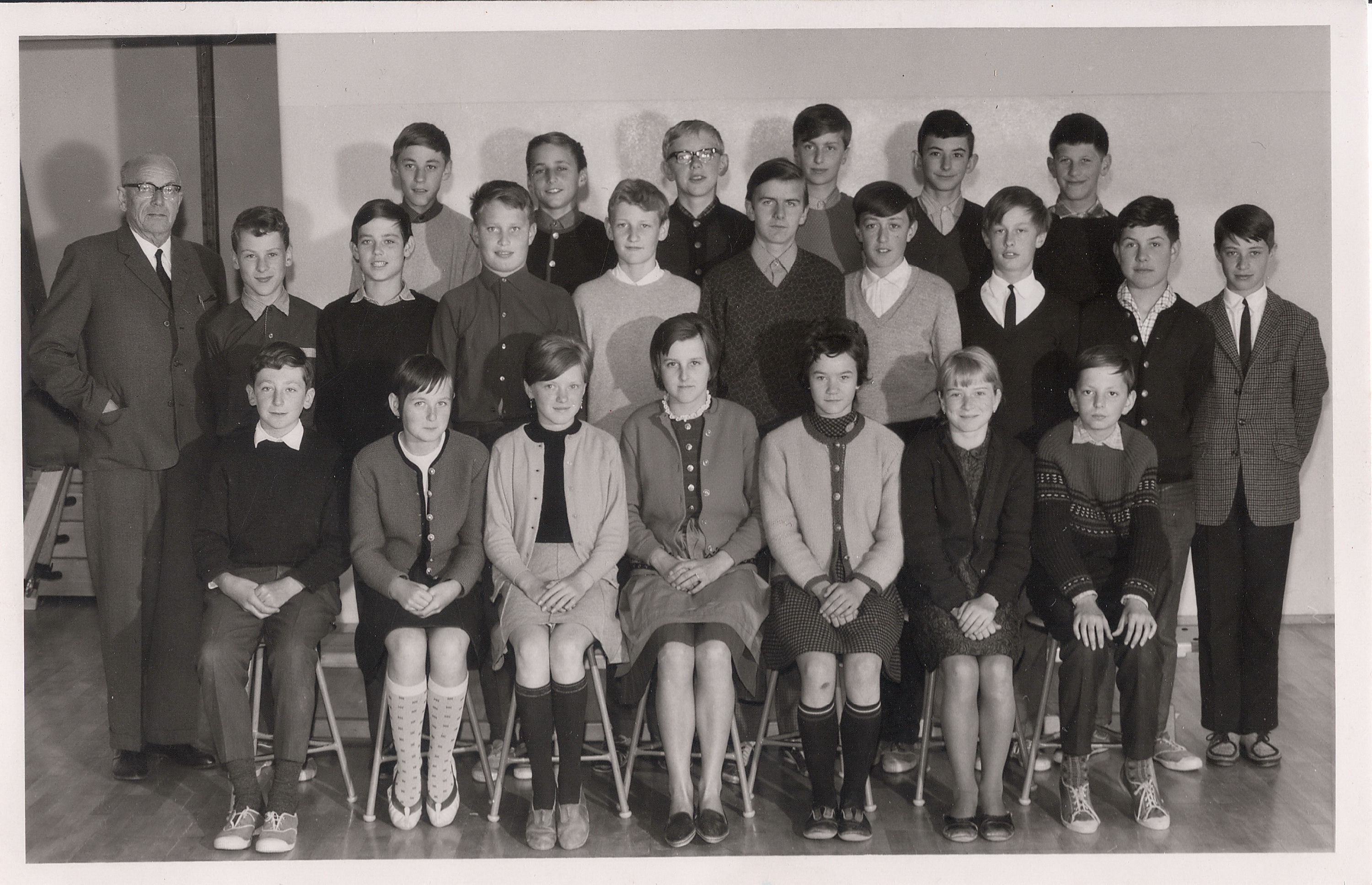 3. Hauptschulklasse Lanzenkirchen, 1967