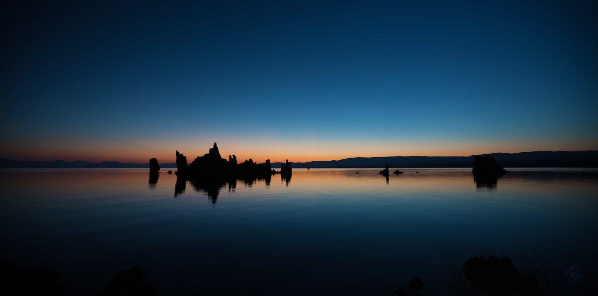 Mono Lake Venus Blue Hour