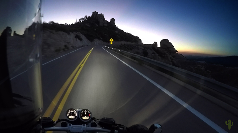 Blue Hour Magic Ride on the R nineT