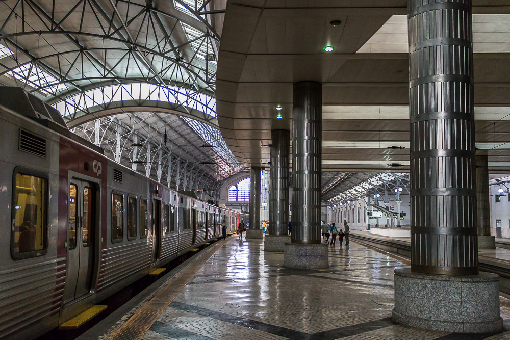 Interior of Rossio Train Station