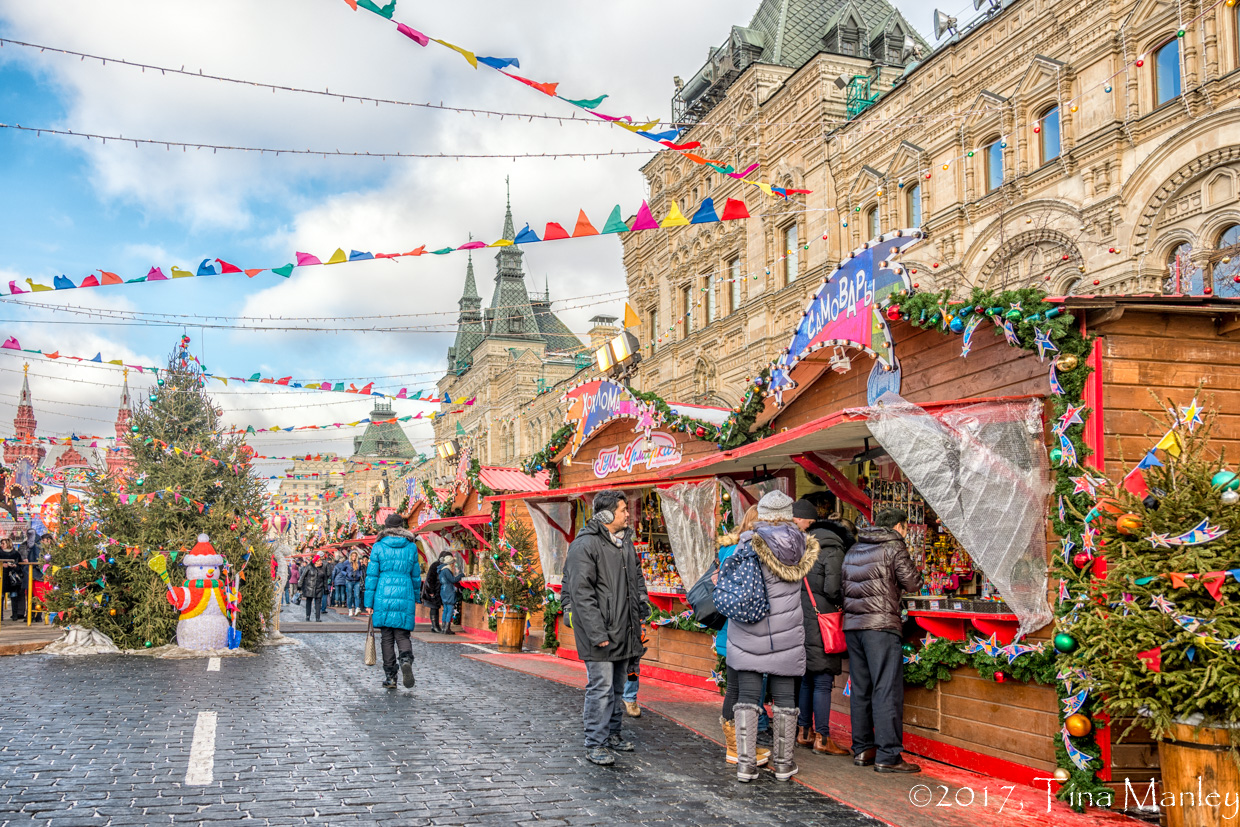 Holiday Market and GUM Department Store