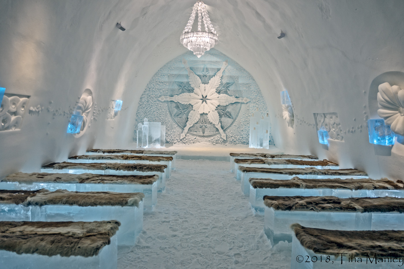 Ice Hotel Chapel