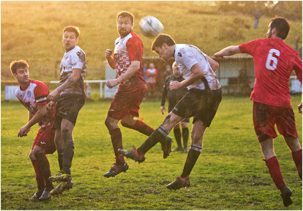 Blaenau FC at Cae Clyd football field