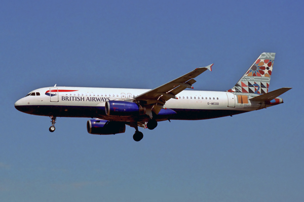 BRITISH AIRWAYS AIRBUS A320 LHR RF 1288 35