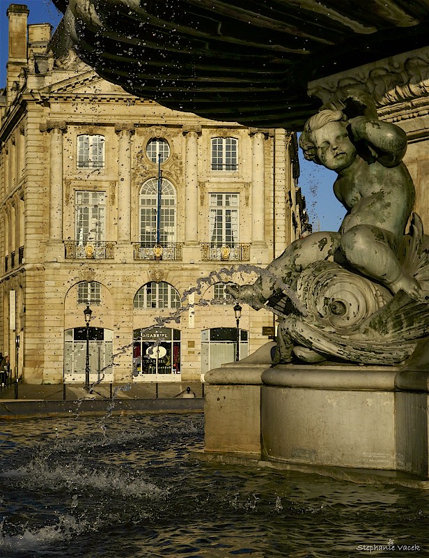 Fountain in Bordeaux