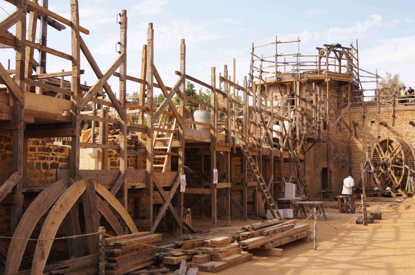 Le chantier mdival de Gudelon