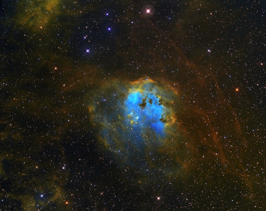 IC 410 Quallen Nebel