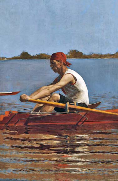 1874 - John Biglin in a Single Scull