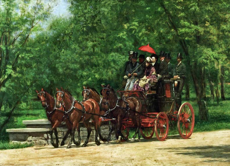 1880 - A May Morning in the Park