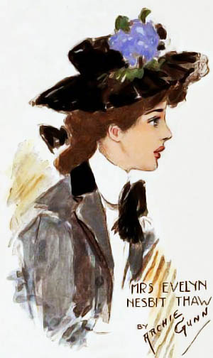 1907 - Her appearance at court
