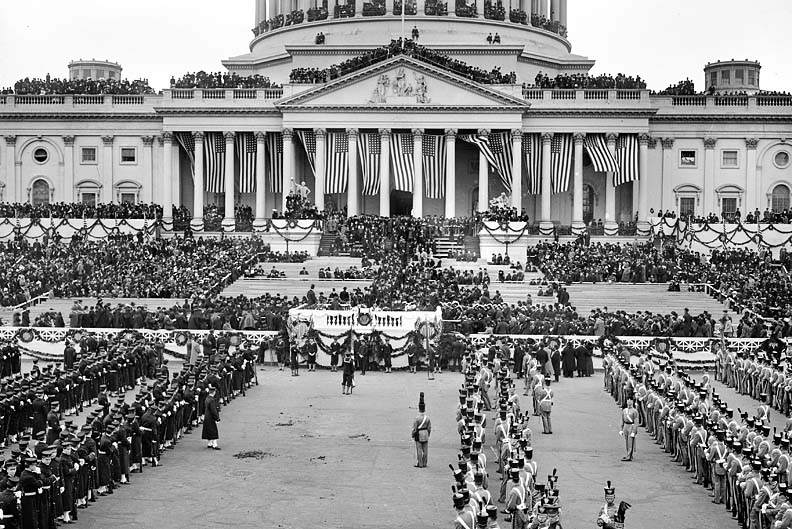 March 4, 1913 - Inauguration of Woodrow Wilson as 28th President
