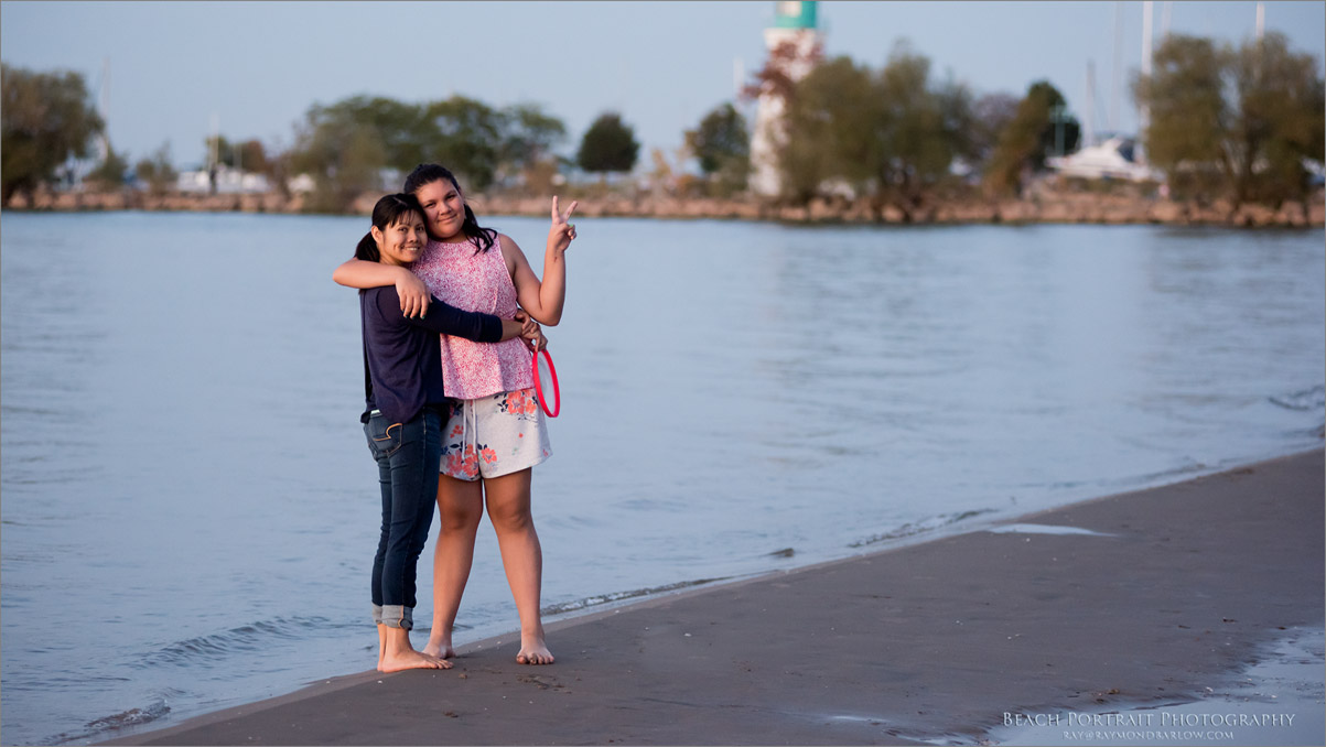 Daisy and Maria - Port Dalhoisie Beach Photography 