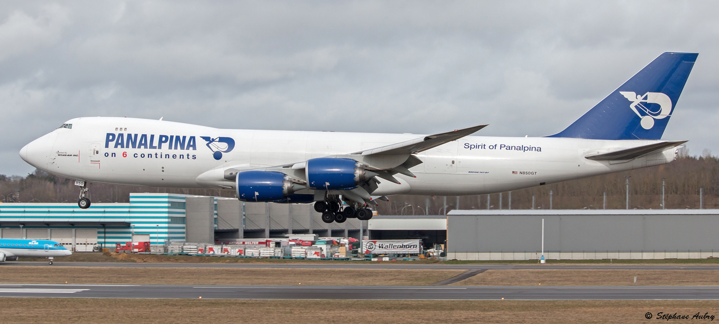 Boeing 747-87UF Atlas Air N850GT Panalpina