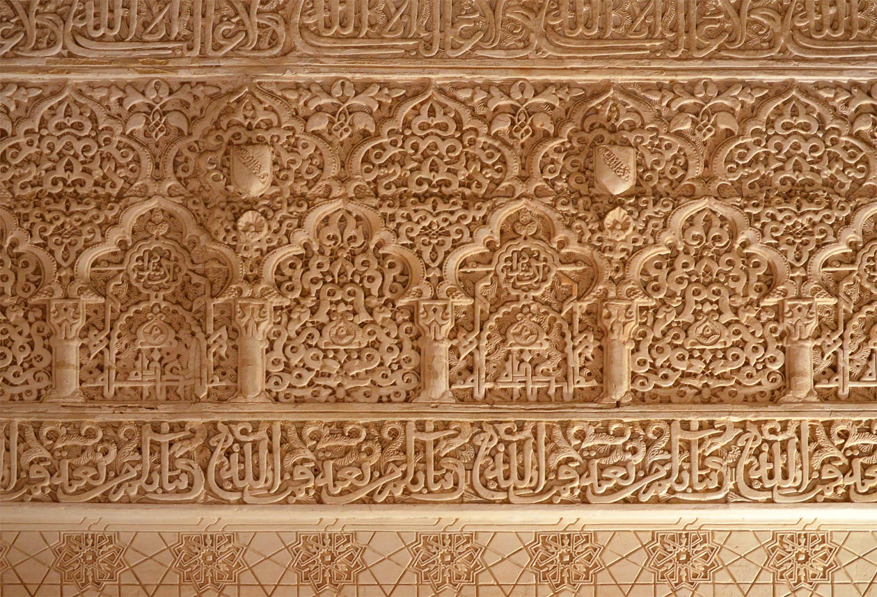 Decoration in plaster