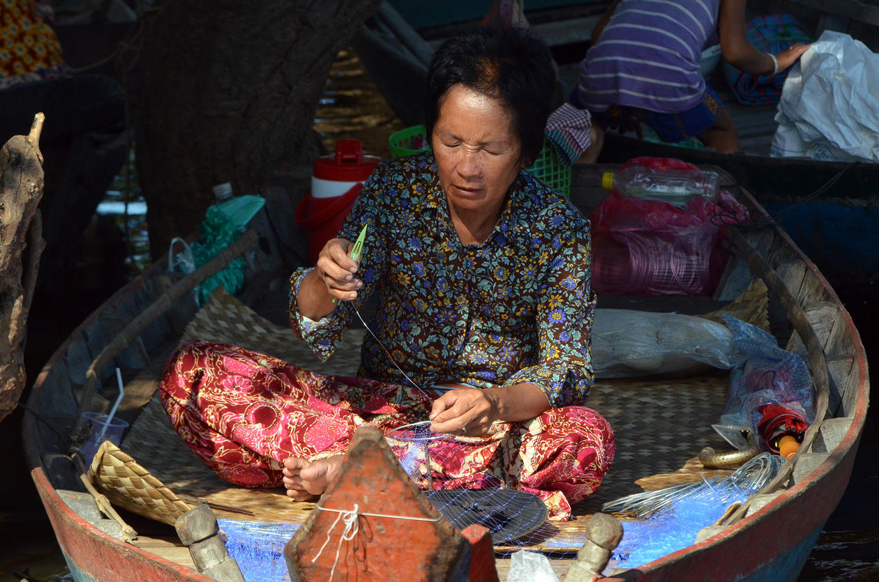Kampong Phluk Commune - Lake Tonlé Sap