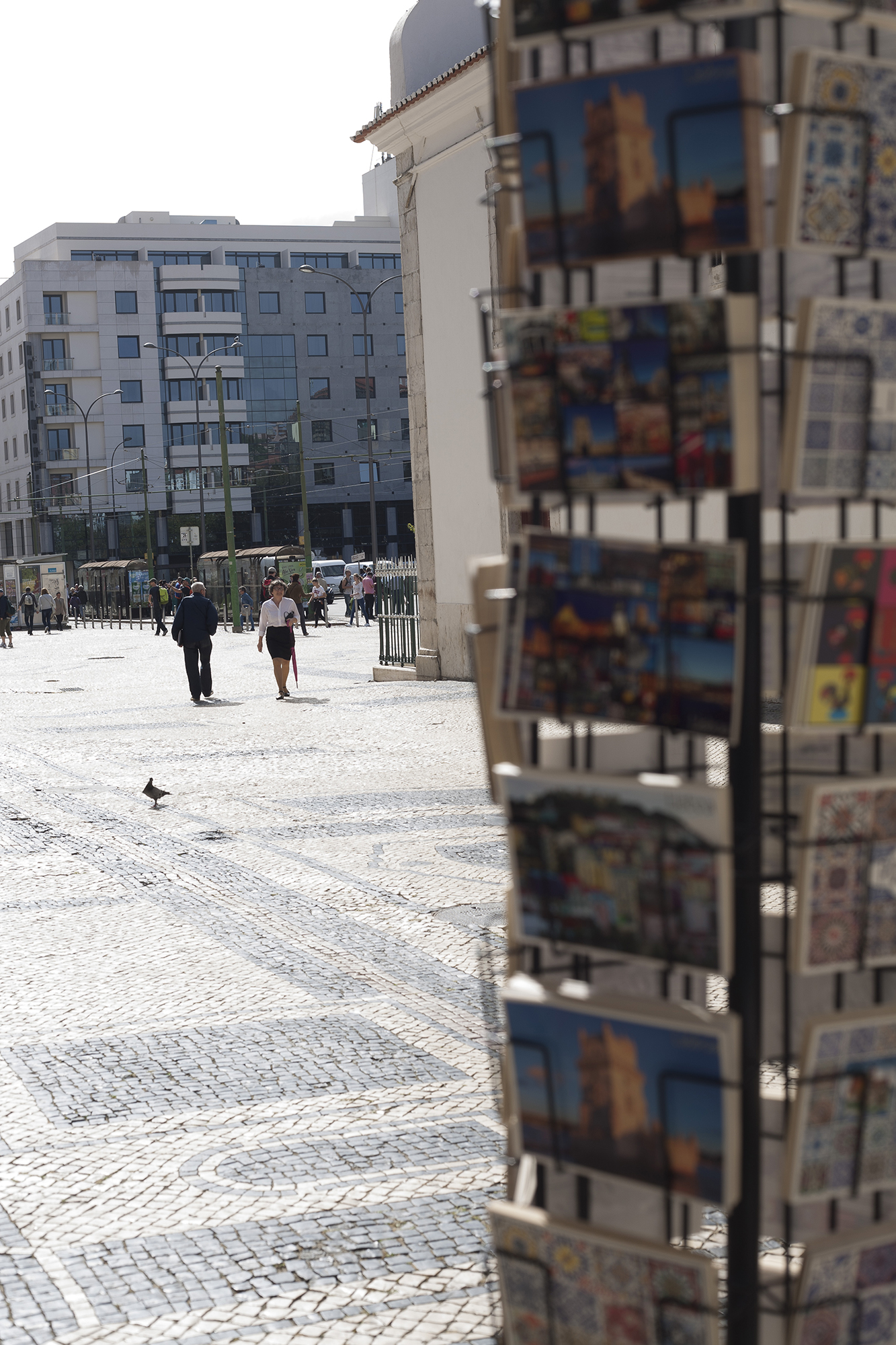 Cartes Postais nas Pedras Portuguesas