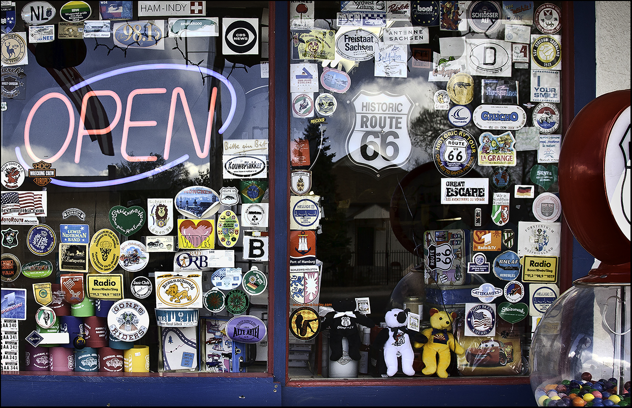 Window dressing,  Rte 66