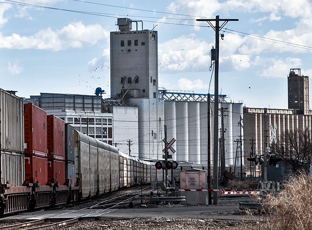 Passing through Wichita.