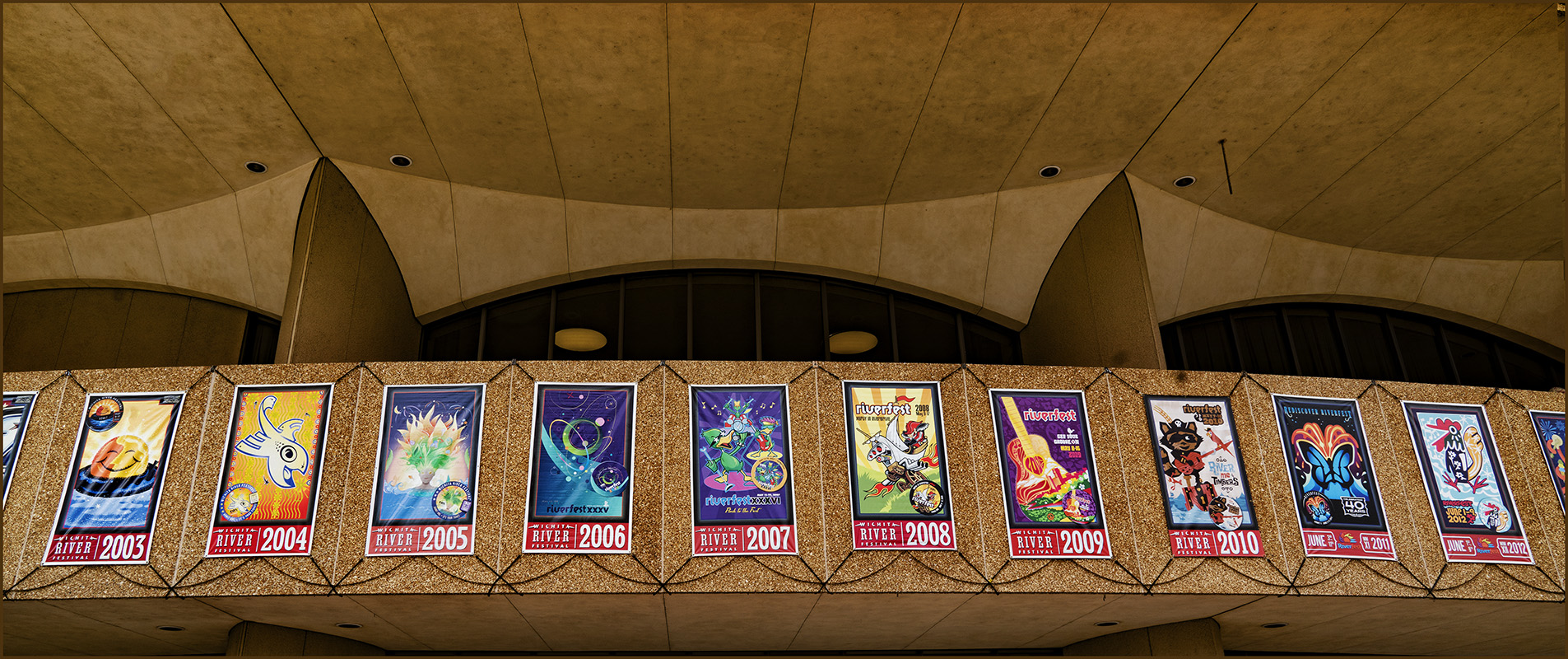  Display of Riverfest Button Images