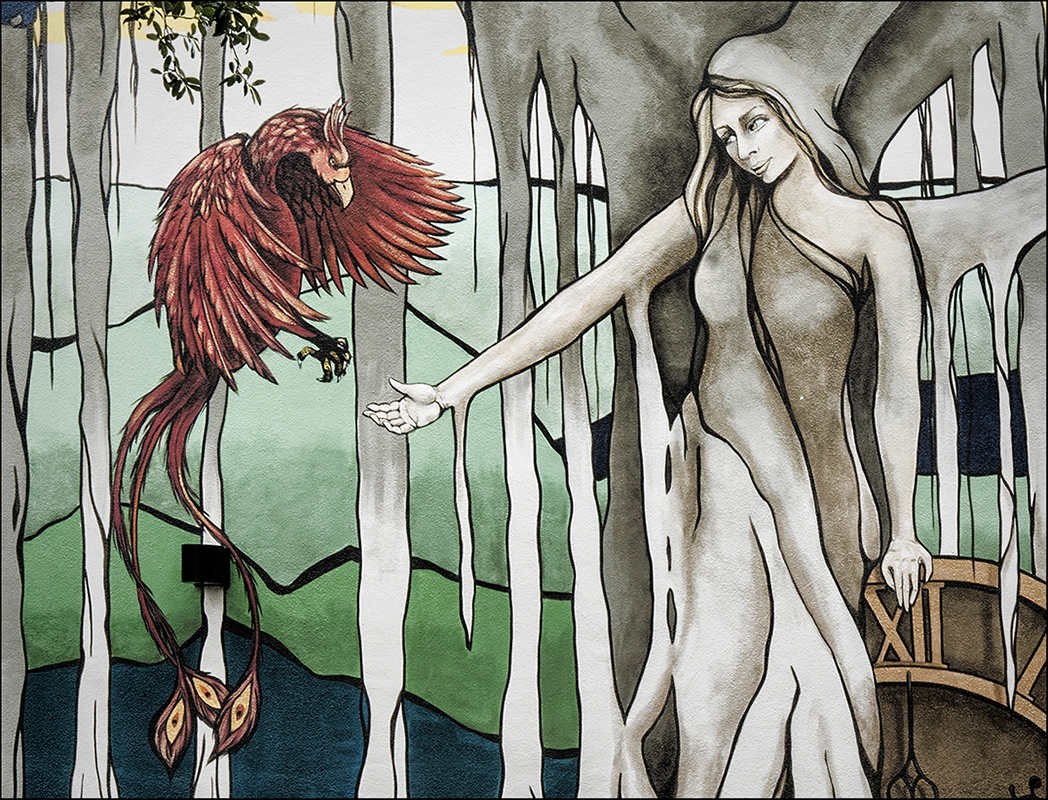 Wall Painting Detail, St. Petersburg