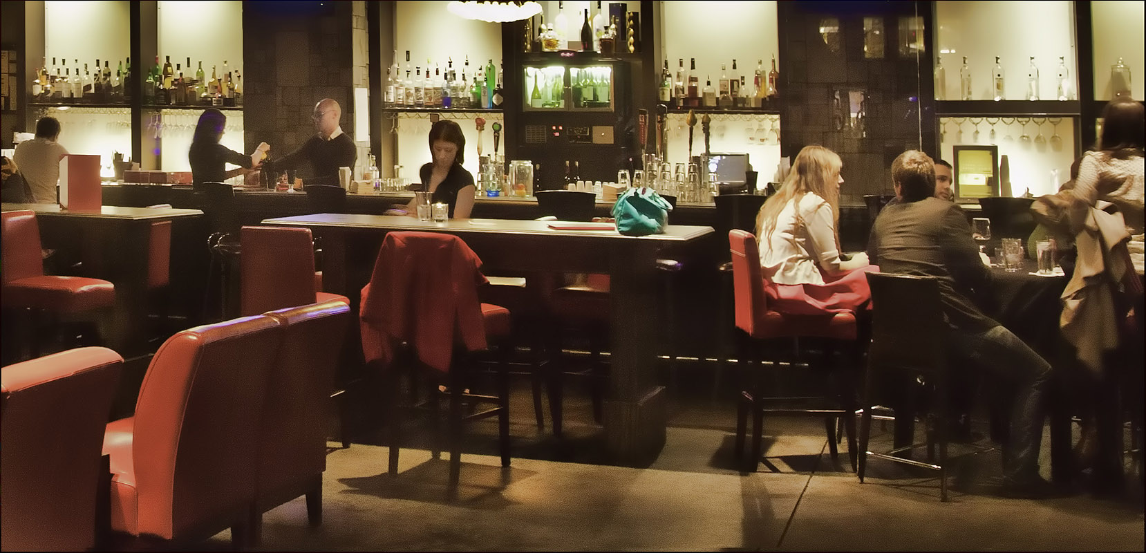 Sedate Bar Scene