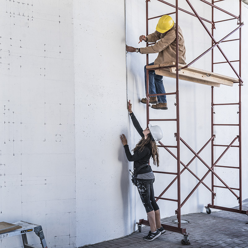 Marking Plumb Lines