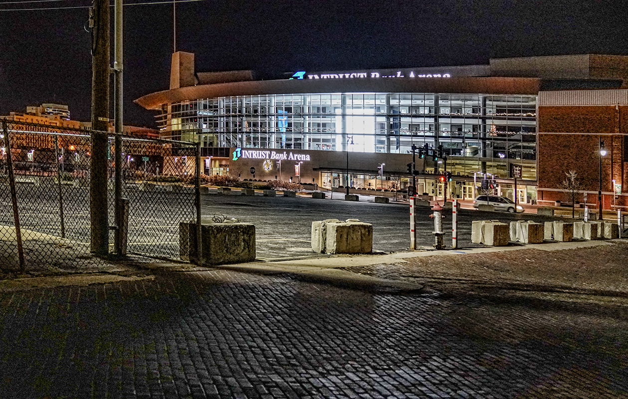 Intrust Arena From Commerce Street