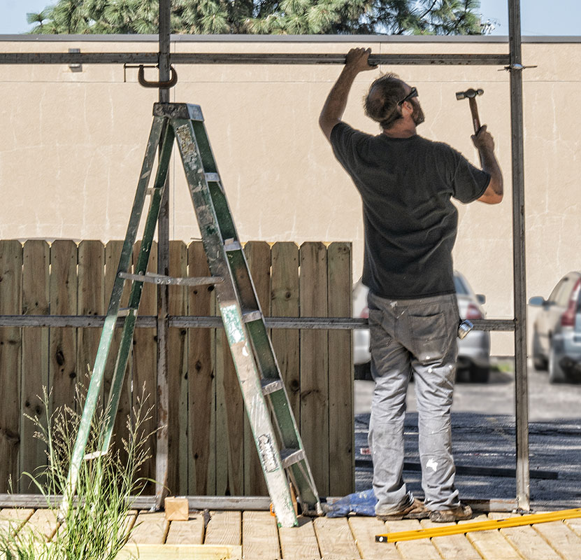Hammering It In Place