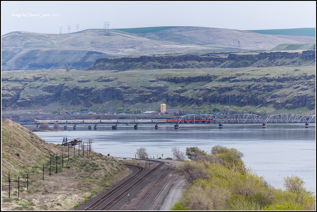 Turning the train at Wishram