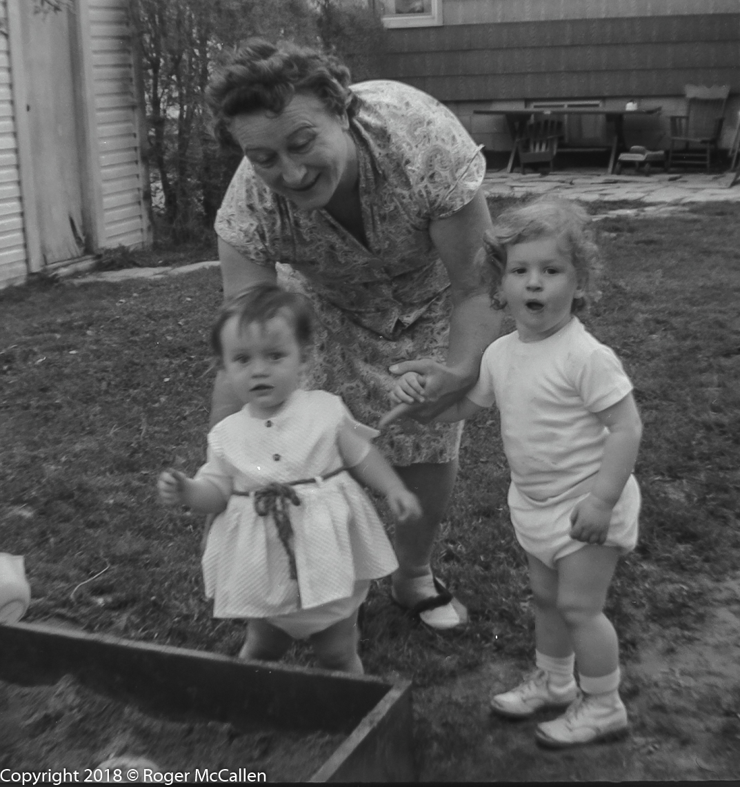 Grandma with David and not sure