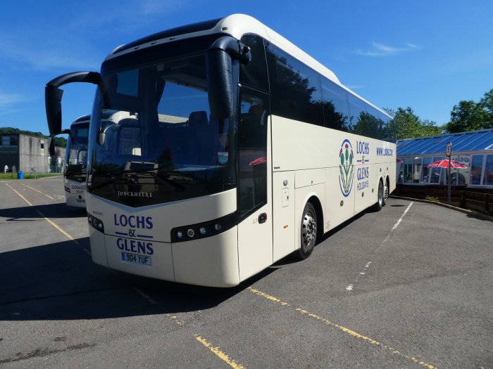 (904 YUF) @ Gretna Services, Scotland