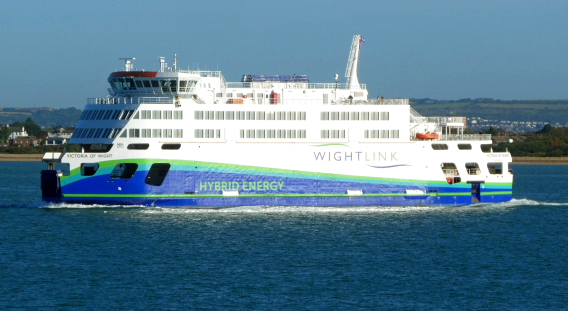 VICTORIA OF WIGHT - @ Fishbourne (Leaving)