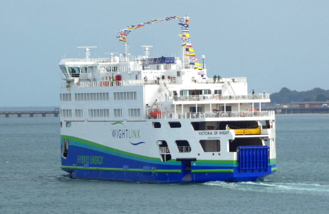 VICTORIA OF WIGHT - @ Fishbourne (Leaving)