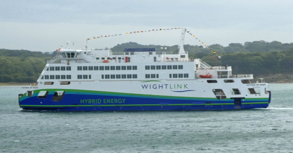 VICTORIA OF WIGHT - @ Fishbourne (Leaving)