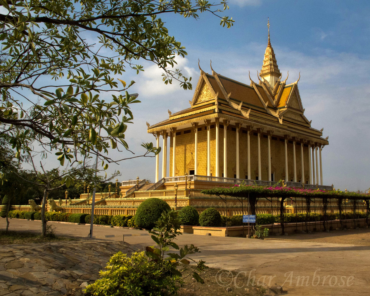 Buddhist Monastery in Oudong, Cambodia