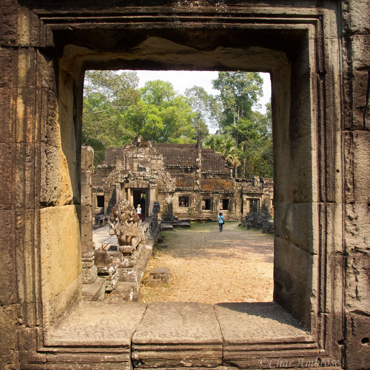 Through a Window at Preah Khan