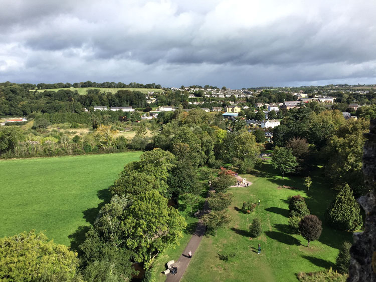 View From the Top of Blarney Castle