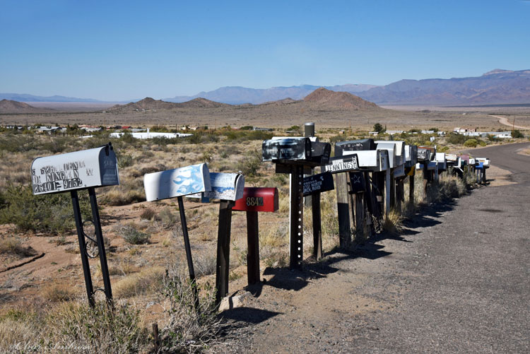 A Different View of the Mailboxes