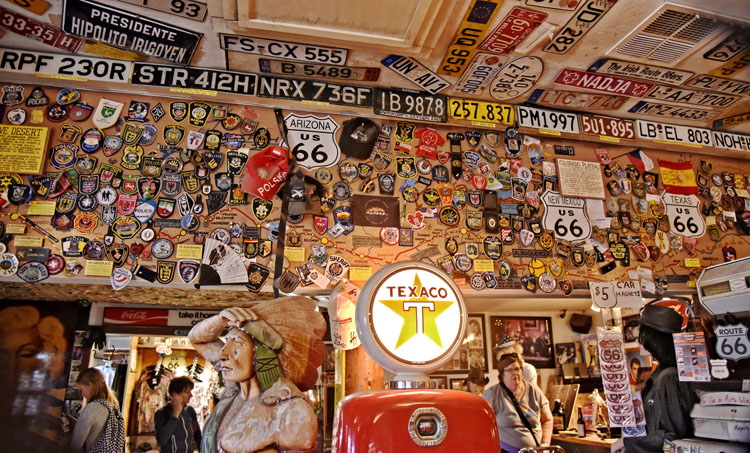 Inside the Hackberry General Store