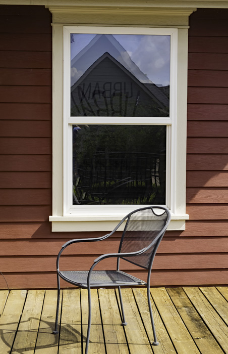 Window and chair