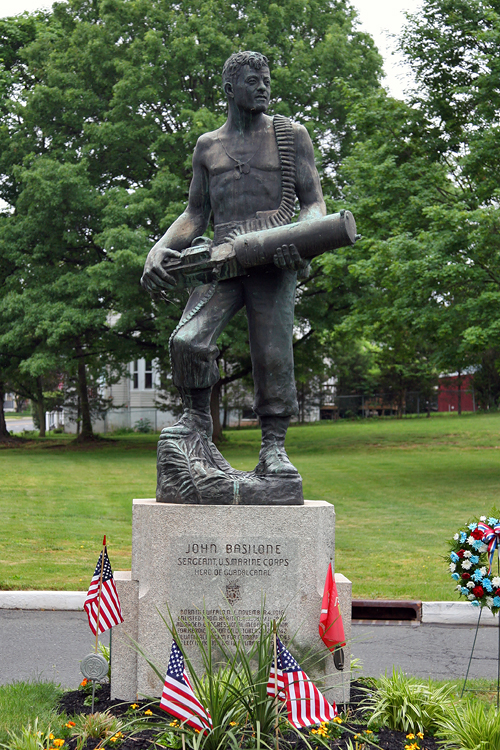 Sgt. John  Basilone statue, Raritan, NJ