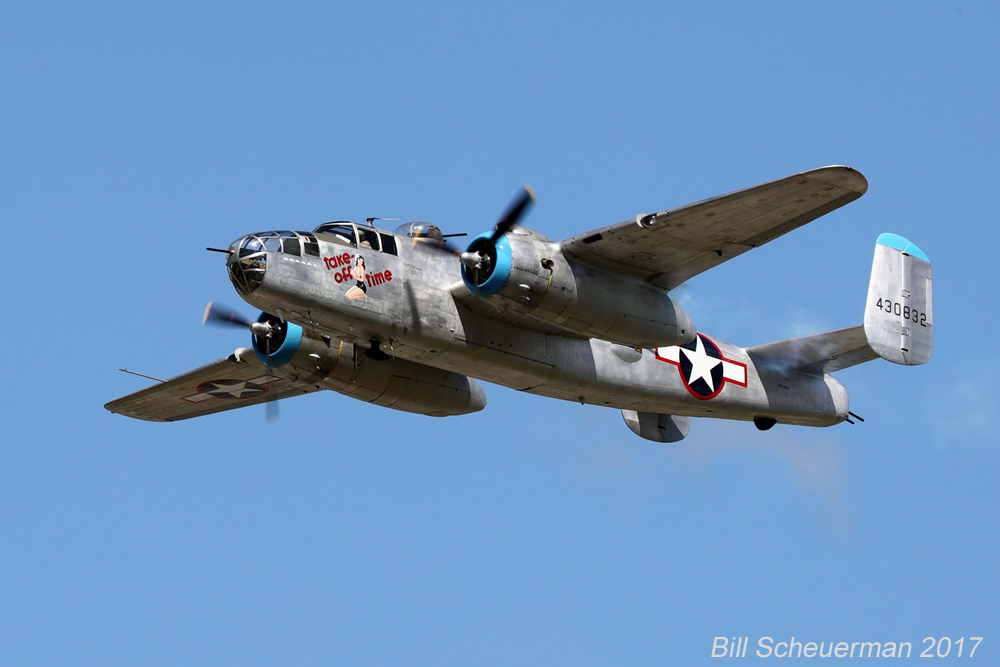 B-25 Take-off Time