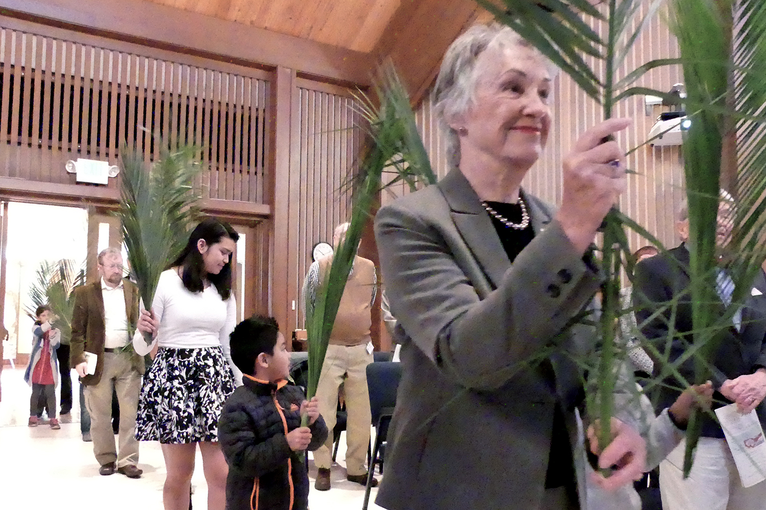 Palm Sunday, April 9, 2017 - Palm Procession #2